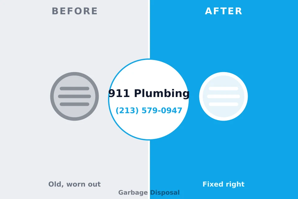 Before and after: plumbing repair Slippery Rock University, PA
